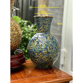 Mua Bình Hoa Phích Sơn Thủy Gốm Sứ Bát Tràng