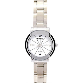 Đồng hồ Nữ Halei - HL457 Dây trắng