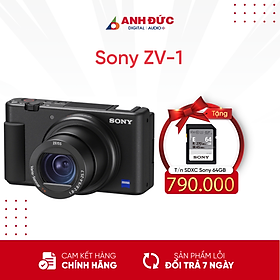 Mua Máy Ảnh Sony ZV-1 Black - Hàng Chính Hãng