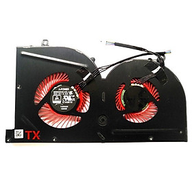 Laptop CPU Cooling Fan for Microstar MSI GS63VR MS-17B1 17B2 16K2 16K3 GS73 GS62