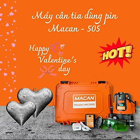 Mua Máy cân bằng laser 5 tia xanh pin Macan -505