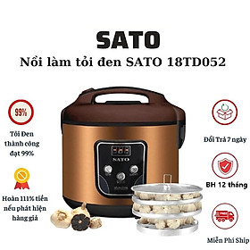 Mua Nồi Làm Tỏi Đen SATO 18TD052 Chống Dính  Dung Tích 4.5L  Máy Làm Tỏi Đen 99% - Hàng chính hãng