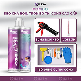 Mua Combo Keo Chà Ron Qilisa và Dụng Cụ Thi Công Keo Chà Ron ( Gồm Súng Bơm Keo Thủy Lực )