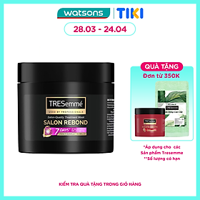 Kem Ủ Tóc Tresemme Chắc Khỏe Salon Rebond 180ml