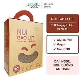 Nui gạo lứt Hoa Sua Foods 500g