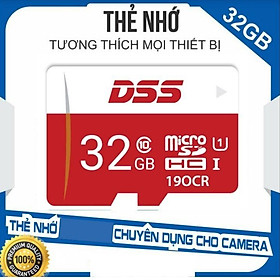 Thẻ Nhớ 32G 64G DAHUA DSS Micro SD chuyên dụng camera điện thoại - HÀNH CHÍNH HÃNG 