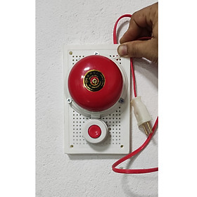 Mua Chuông báo động báo cháy lắp sẵn 220V cắm trực tiếp không cần đấu nối
