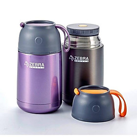 Mua Bình Ủ Cháo Zebra GIỮ NHIỆT Cao Cấp 650ML - 123006