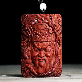 Dây treo Quan Công bằng gỗ cẩm - MV01