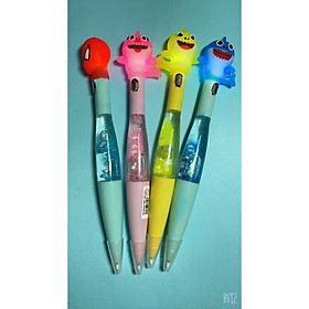 Combo 4 bút gel kim tuyến có đèn ngẫu nhiên 