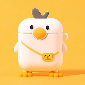 Mua Bao Case Silicon Cho Tai Nghe Apple Airpods - Hình Vịt Đeo Túi Ngộ Nghĩnh