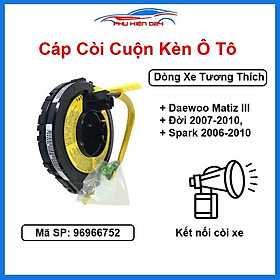 Cáp còi cho xe Daewoo Matiz III 2007-2010, Chevrolet Spark 2006-2010 Mã 96966752