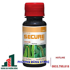 Thuốc trừ sâu thế hệ mới Secure 10EC - gói 10ml, chai 40ml