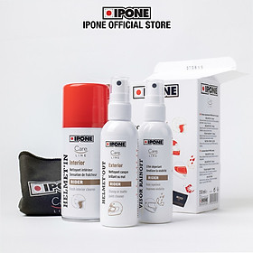 Bộ Vệ Sinh Chăm Sóc Mũ Nón Bảo Hiểm Ipone Helmet Kit - Hàng Chính Hãng