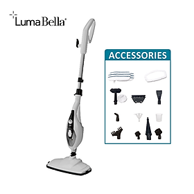 Máy làm sạch hơi nước áp suất cao Lumabella LB-63031 công suất cao 2000W làm nóng nhanh máy di động lau sàn, bếp....- HÀNG CHÍNH HÃNG