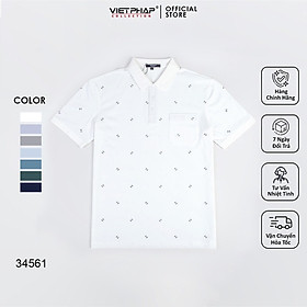 Áo Thun Cotton In  Cao Cấp VIỆT PHÁP /Form Luxury / Thoáng mát - co dãn tốt- chất liệu cotton mềm mịn thấm hút mồ hôi tốt 34561