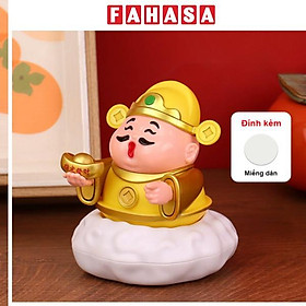 Mô Hình Thần Tài Lắc Đầu - Trang Trí Tết - E1002 - Màu Vàng