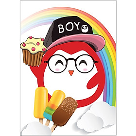 Sổ Tay Penguins (20.5x14.5cm) - Mẫu 3