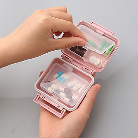 Mua Hộp Nhựa Đựng Thuốc Cầm Tay Mini - Giữ Thuốc Luôn Khô Ráo Tránh Ẩm Ướt (Nhỏ Gọn  Tiện Lợi  Dễ Sử Dụng)