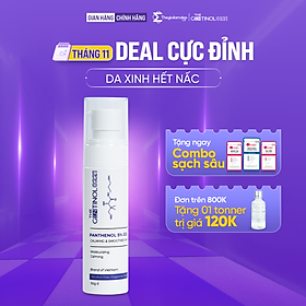 Kem hoạt chất phục hồi Panthenol 5% The Gentinol 0221 giúp làm dịu da, cải thiện nám, dưỡng ẩm làn da mịn màn và trắng sáng 50g