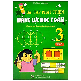 Bài Tập Phát Triển Năng Lực Học Toán Lớp 3 - Tập 2