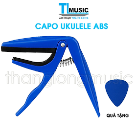 Mua Capo Ukulele - Kẹp Cần Đàn Ukulele Nhựa ABS ( Tặng Kèm Pick Gảy )