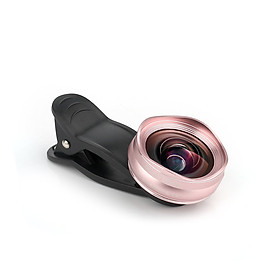2-in-1 5K HD Smartphone Camera Lens 0.45X Wide-angle + 15X Macro Phone Lens with Universal Clip Compatible with iPhone