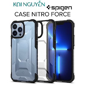 Ốp Lưng Spigen Nitro Force Dành Cho iPhone 13ProMax - Hàng Chính Hãng