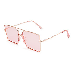 Kính Mát Nam Nữ Hàn Quốc Gọng Kim Loại Phong Cách Thời Trang Đường Phố Cá Tính 7109