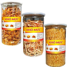 Hình ảnh  Mực ép tẩm vị - Mực sợi nước dừa - Mực xé tẩm vị mỗi hũ 200G hiệu SK FOOD