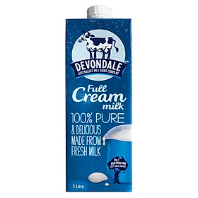 Sữa tươi Devondale nguyên kem 1l