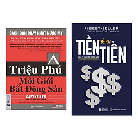 Sách - Triệu Phú Môi Giới Bất Động Sản + Tiền Đẻ Ra Tiền – Đầu Tư Tài Chính Thông Minh