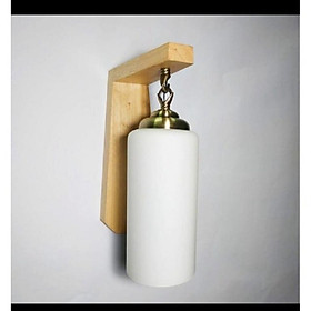 Mua Đèn treo tường khung gỗ chao trắng thả - C5097 khuyến mãi bóng led DT