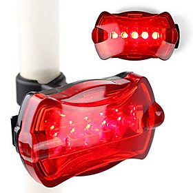 Đèn LED đuôi xe MOSOWORLD 6 chế độ chống thấm nước tiện dụng cho xe đạp