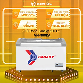Mua TỦ ĐÔNG TRƯNG BÀY KEM SANAKY 500 LÍT VH-888KA NHÔM (R290A) (HÀNG CHÍNH HÃNG) (CHỈ GIAO HCM)