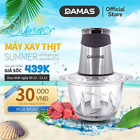 Mua Máy Xay Thịt 2 Lưỡi Dao Kép DAMAS KF-260 (2 Lít - 300W) - Hàng Chính Hãng