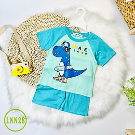 Bộ Cộc Tay Cho Bé LNN28 Đồ Bộ Thun Lạnh Cao Cấp Mềm Mịn Thoáng Mát Hàng Chuẩn Loại 1 MINKY MOM Dễ Chịu, Thoải Mái Cho Bé