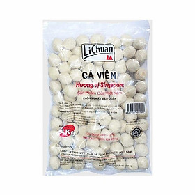 Cá Viên Ngon 100 viên Gói 1kg - Thương hiệu Lichuan