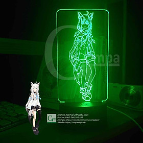 Mua Đèn Ngủ Virtual YouTuber Shirakami Fubuki Type 01 AVYT0401 16 MÀU TÙY CHỈNH COMPASHOP