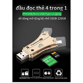 Mua Đầu đọc thẻ đa năng 4 trong 1 (Gold)