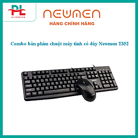 Combo bàn phím chuột máy tính có dây Newmen T352 - Hàng Chính Hãng