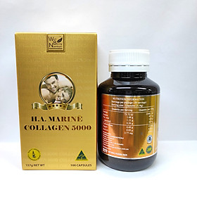 viên uống collagen làm đẹp da  Well Being Nutrition HA Marine Collagen 5000