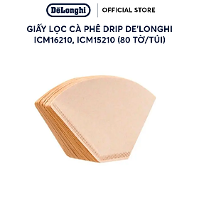 Mua Giấy lọc cà phê dành cho máy pha cà phê drip DeLonghi ICM16210  ICM15210 (80 tờ/ túi)