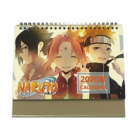 (Lịch 2020) Lịch để bàn hình Anime Naruto Truyền Kỳ - Naruto shippuuden