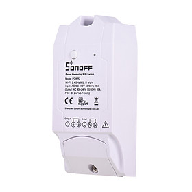 Công Tắc Điện Thông Minh Wifi SONOFF Pow R2 Trắng (15A)