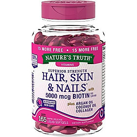 Mua Nature's Truth Superior Strength Hair/Skin/Nails with Argan/Coconut  Oil/Collagen, 165 Count, Multicolor