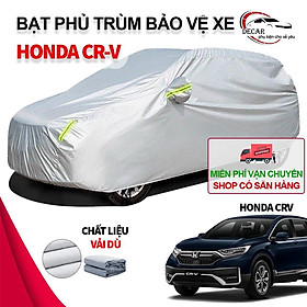 [HONDA CR-V] Bạt phủ xe ô tô 3 lớp thông minh, chất liệu vải dù oxford cao cấp, áo trùm bảo vệ xe honda crv che nắng