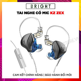 Hình ảnh Tai Nghe Có Dây Có Mic KZ ZEX - Hàng Chính Hãng