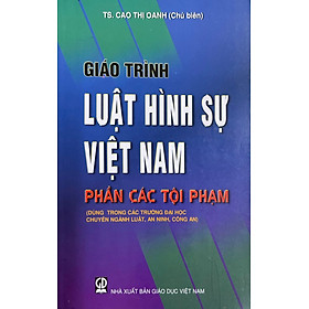 Giáo trình luật hình sự Việt Nam
