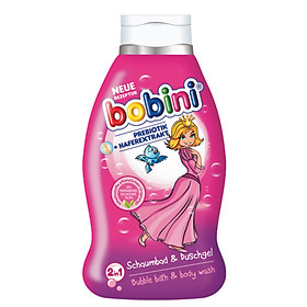 DẦU GỘI VÀ TẮM DƯỠNG THỂ BOBINI 2&1 DÀNH CHO TRẺ EM TRÊN 1 TUỔI CÔNG CHÚ NHỎ TUỔI